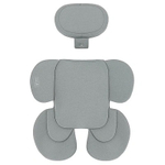 Автолюлька Indigo Minky I-Size с базой 0+ (40-87см) светло-серый