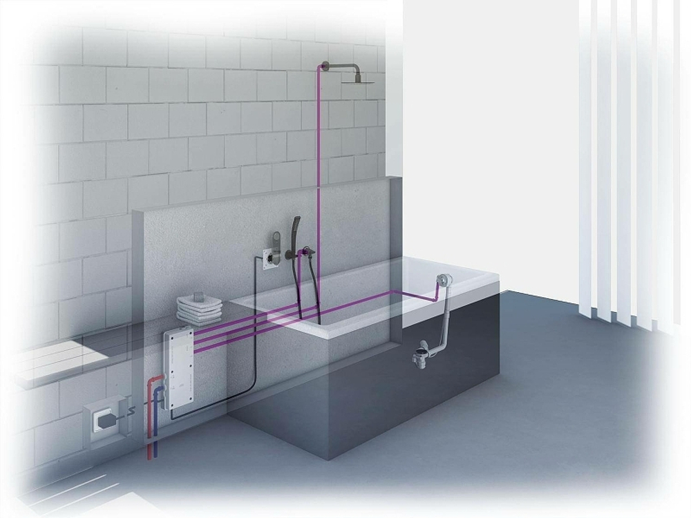 Слив-перелив Grohe Talentofill 28990000 полуавтомат с наливом Белый