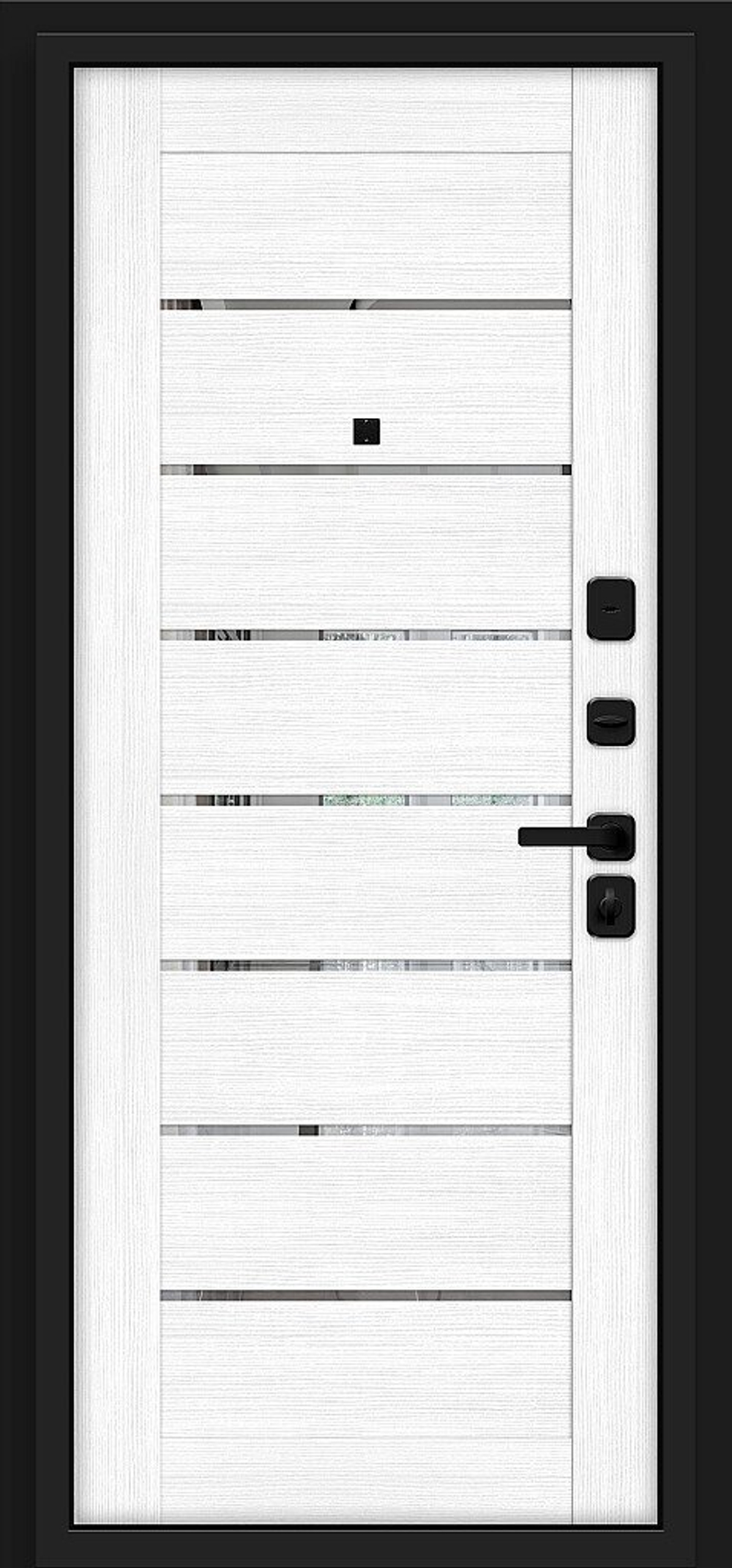 Прайд Total Black/Snow Melinga 205*96 правое