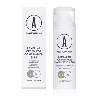 Ламеллярный крем для комбинированной кожи ANGIOPHARM Lamellar Cream for Combination Skin 50 мл