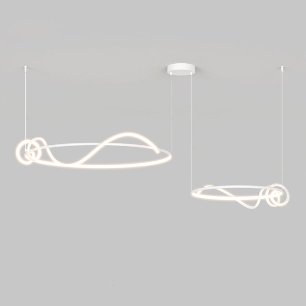 Кольцевая Люстра Raffel Combo D60+80 White By Imperiumloft