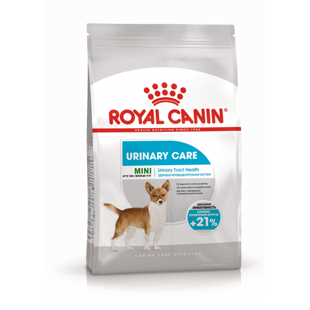 Royal Сanin Mini Urinary Care Мини Уринари Кэа Корм сухой диета для собак мелких размеров с чувствительной мочевыделительной системой 1кг