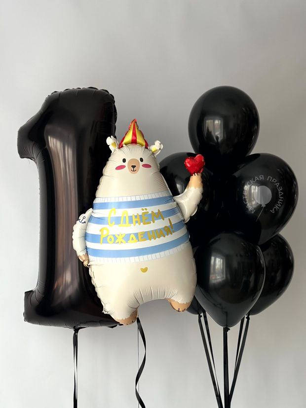 Воздушные шары на годик №8875