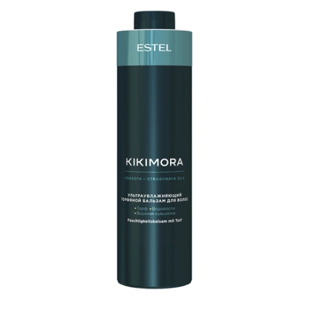 Бальзам ультраувлажняющий торфяной для волос / KIKIMORA 1000 мл
