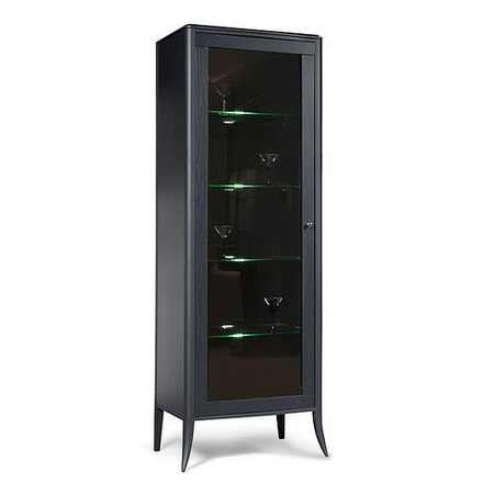 ТИФФАНИ Шкаф-витрина "2425-01" БМ680 /массив