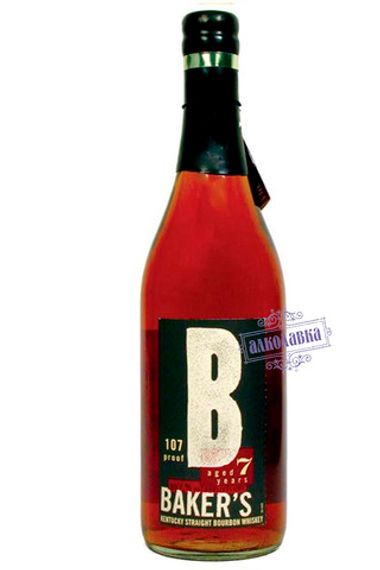 Бурбон Джим Бим Бейкерс. Американский виски. 7 лет выдержки. 0,75 Л