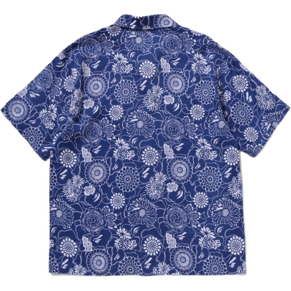 A Bathing Ape Bathing Ape Shirts Button Lyocell Moderate Regular Summer 0zxsrm308321q