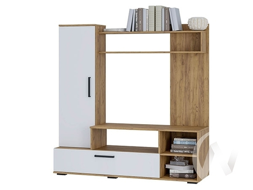 Гостиная Евро 2 (крафт/белый)