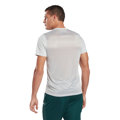 Мужская теннисная футболка Reebok Workout Ready Activechill Tee M - pure grey