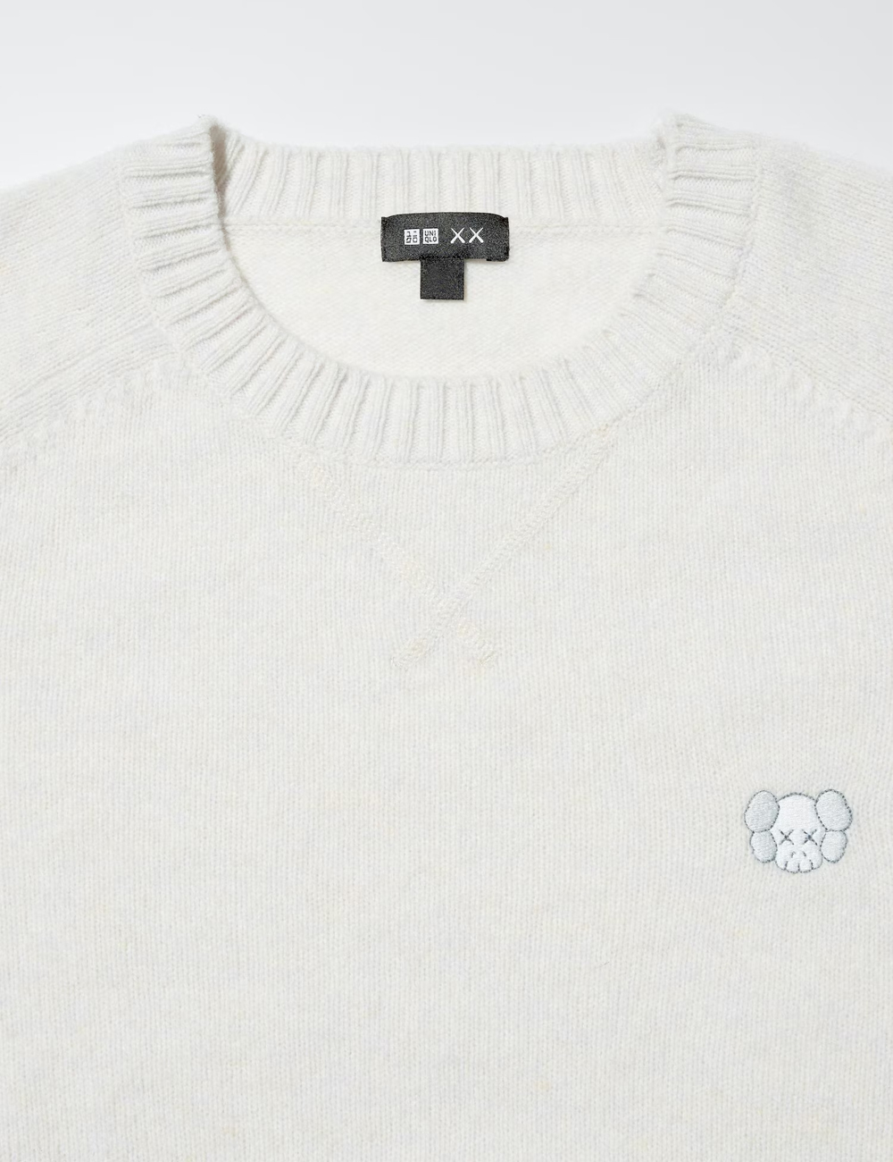 UNIQLO x KAWS Lambswool Sweater "Off-White"