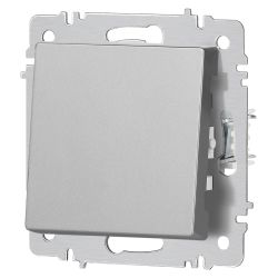 Переключатель перекрестный Intro Accent 6-108-03 10А-250В IP20 СУ AL/CU алюминий | Intro