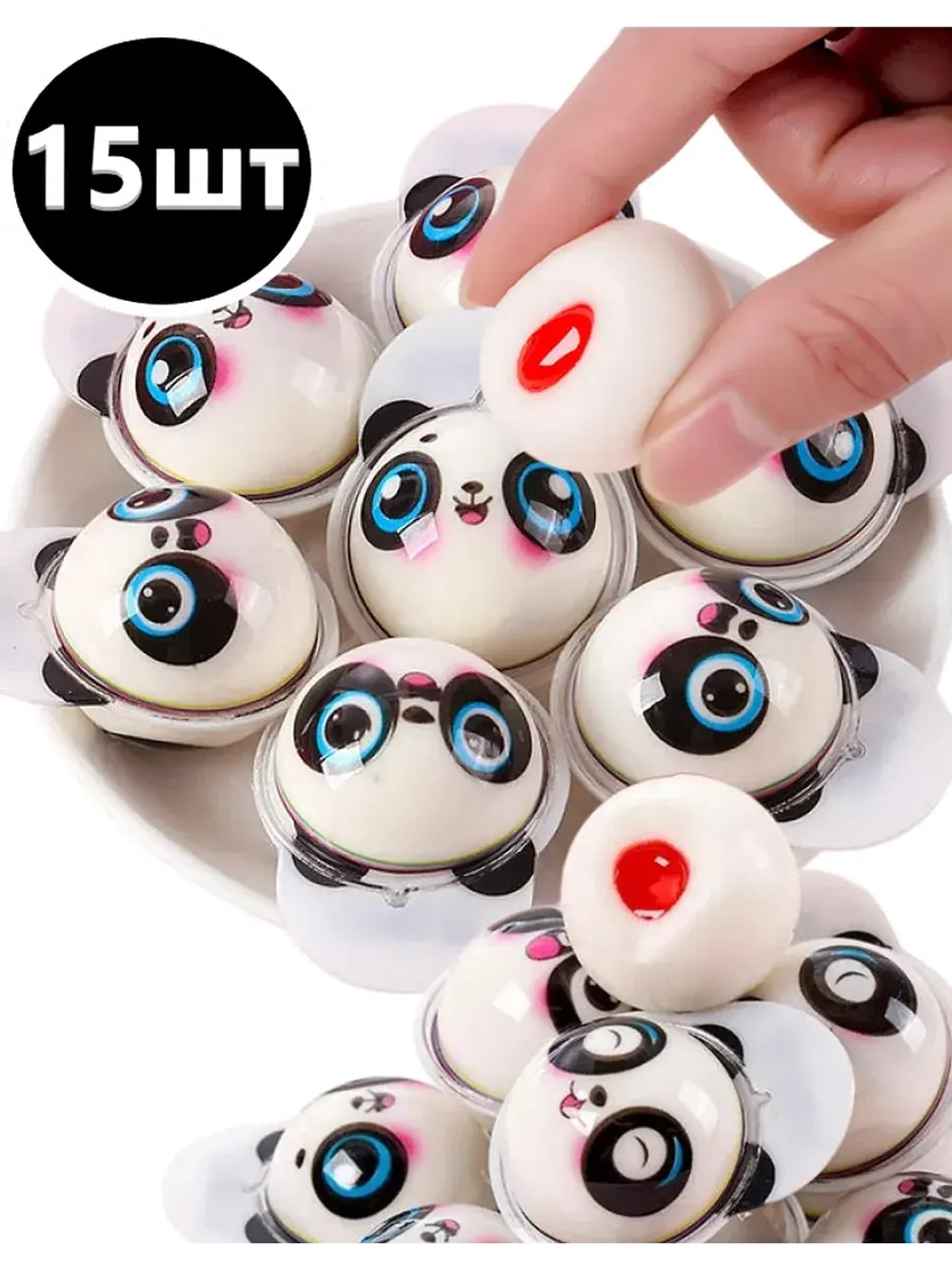 Мармелад Панда с фруктовым джемом 18 г * 15 шт