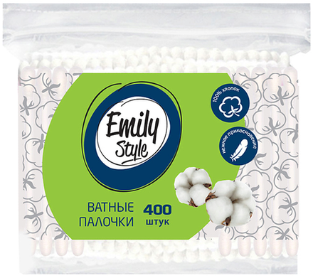 Emily Style Ватные палочки 400шт
