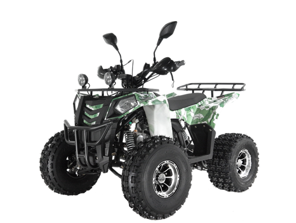 Квадроцикл Wels Thunder EVO-ST 125 куб/см 10 л.с колеса 8" цвет Камуфляж