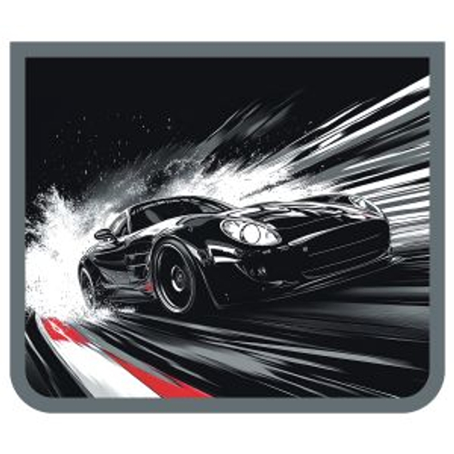 Папка для тетрадей 1 отделение, ArtSpace "Speed", А5, пластик, на молнии
