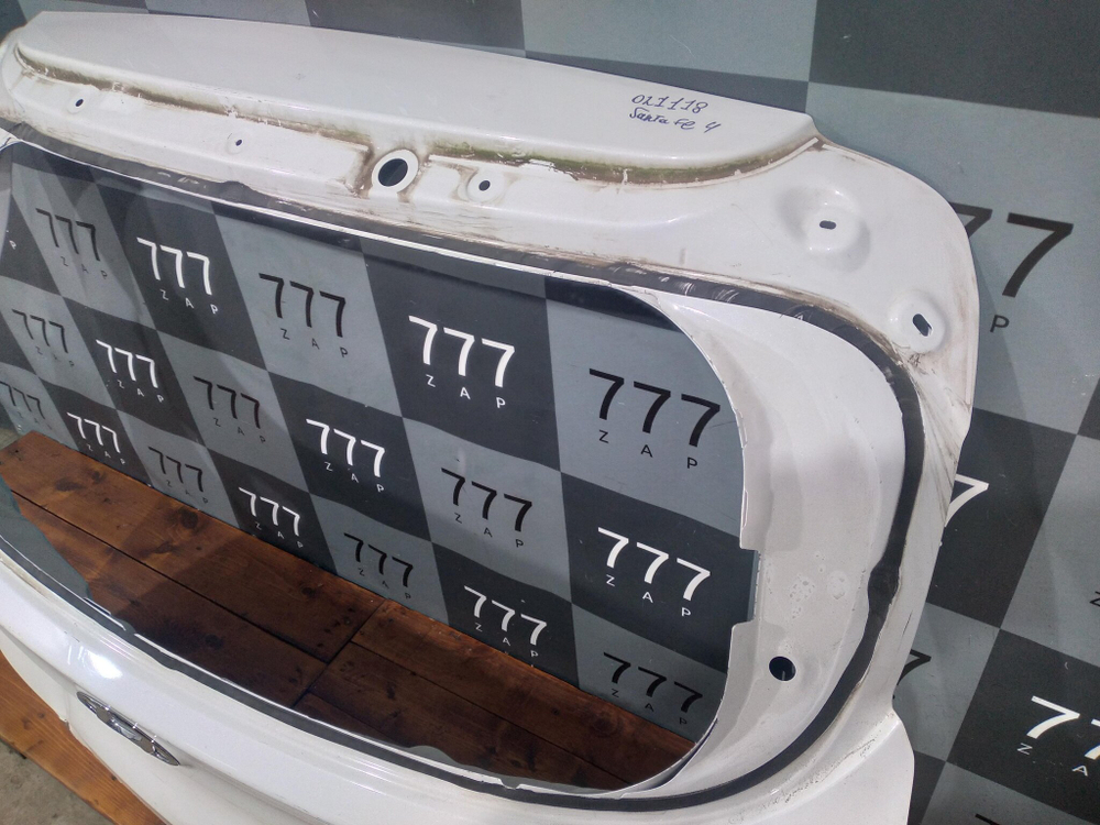 Крышка багажника Hyundai Santa Fe 4 (TM) 18-23 Б/У Оригинал 72800S1100