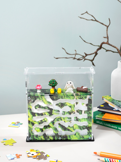 Муравьиная ферма "Мох" с муравьями в подарок