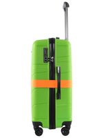 Чемодан 463 / С ремнем / Полипропилен