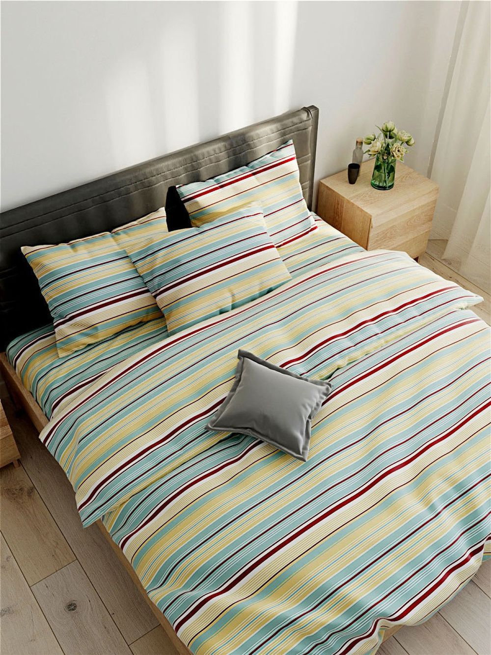 Простынь на резинке Сказка "Восточная сказка (компаньон)" 160х200 см, перкаль