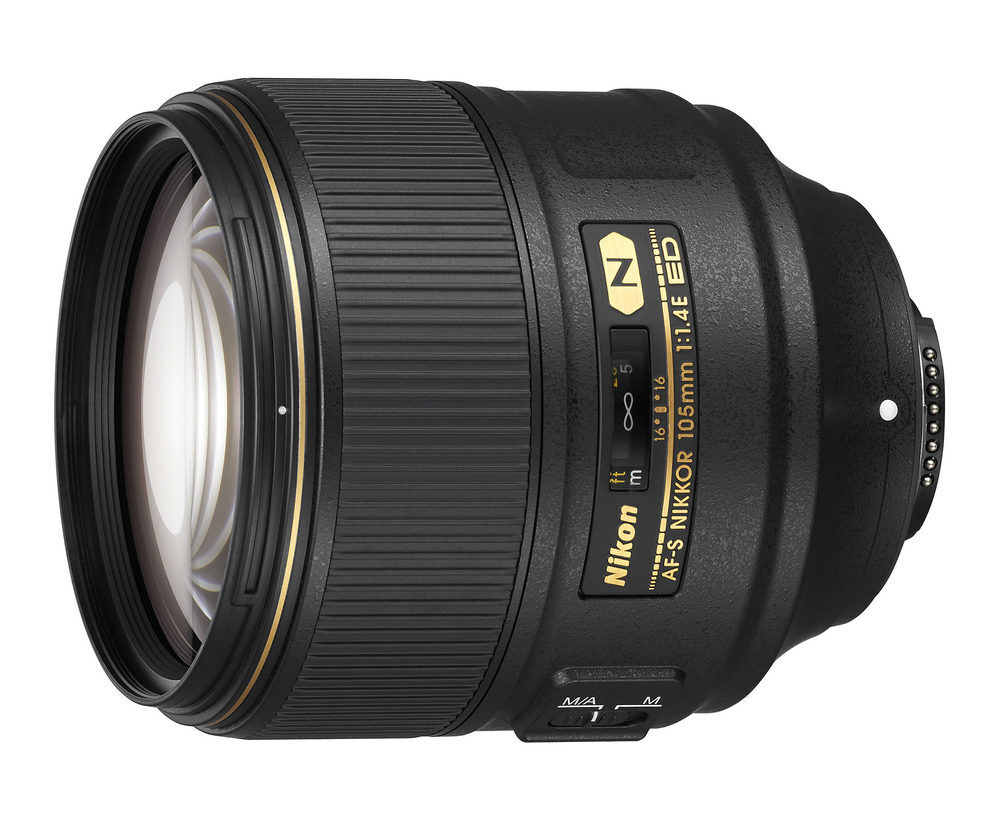 Объектив Nikon 105mm f/1.4E ED AF-S Nikkor, черный