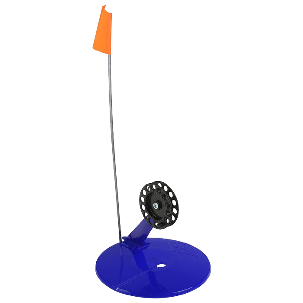 Жерлицы зимняя на подставке DIKS не оснащенная d-200мм Катушка 80мм