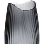 Ваза стеклянная «GREY GLASS» 17,5*28*10см
