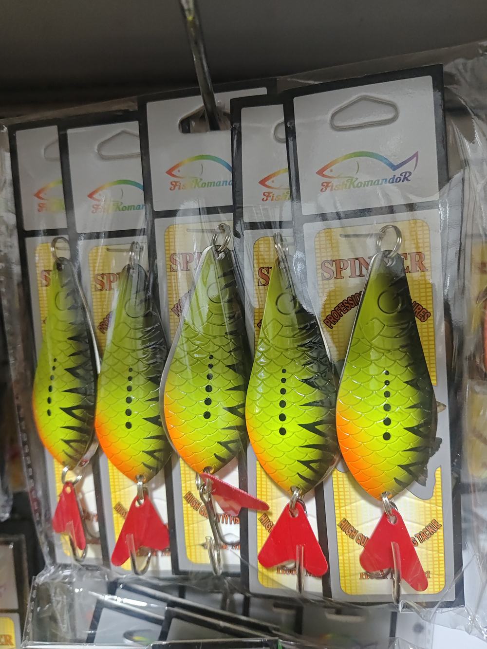 блесна двойная komandor 24Г 5штук