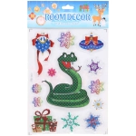 Набор наклеек «Змейки» 15*25 см, микс