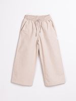 Брюки палаццо хлопковые "Песок"