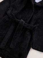 Халат флисовый для мальчика Next N23-827, Черный