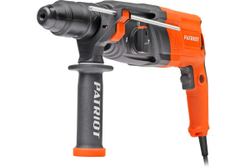 Перфоратор PATRIOT RH 243Q SDS+, мощность 770 Вт, 2.6 Дж, 3 режима работы, быстросменный патрон QCC, макс.диаметр 24 мм, глубиномер, кейс 140301344