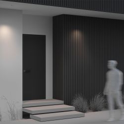 Уличный потолочный светодиодный светильник Maytoni Grit O501DL-L10B3K