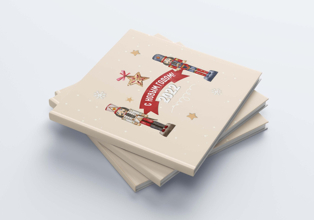 PSD-Шаблон фотокниги "Nutcracker"