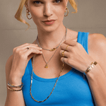 Колье Coeur de Lion Silver-Gold 2042/10-1716