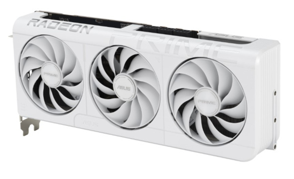 Видеокарта ASUS Radeon RX 9070 XT PRIME OC WHITE (PRIME-RX9070XT-O16G-WHITE)