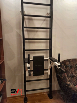 Монтаж шведской стенки Sv Sport в пеноблочные, газоблочные стены