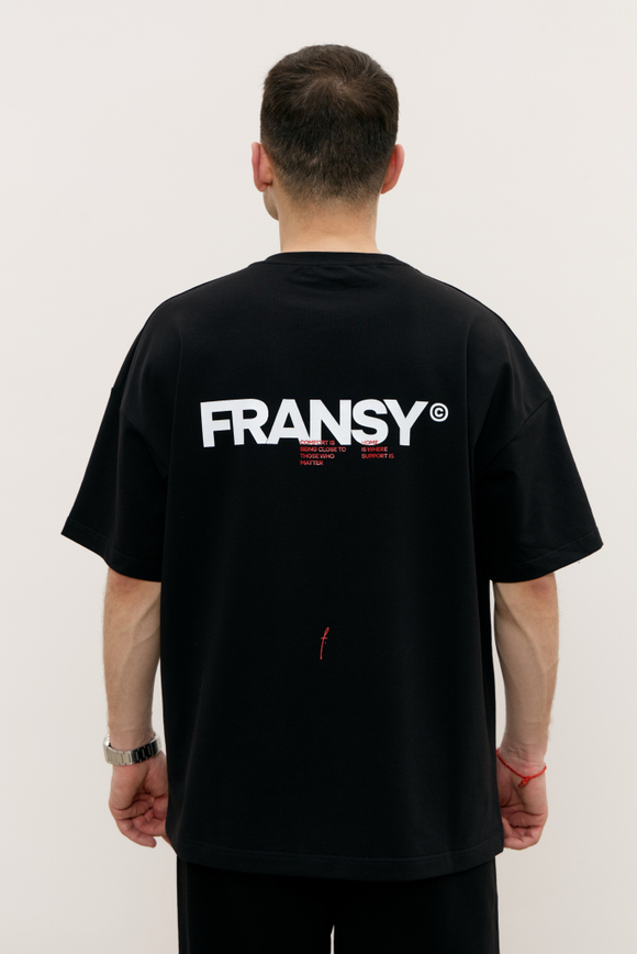 Футболка FRANSY MAN, черная