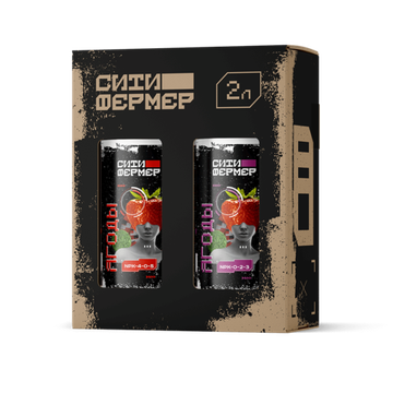 Ситифермер Ягоды А+Б 1 л Набор органоминеральных удобрений