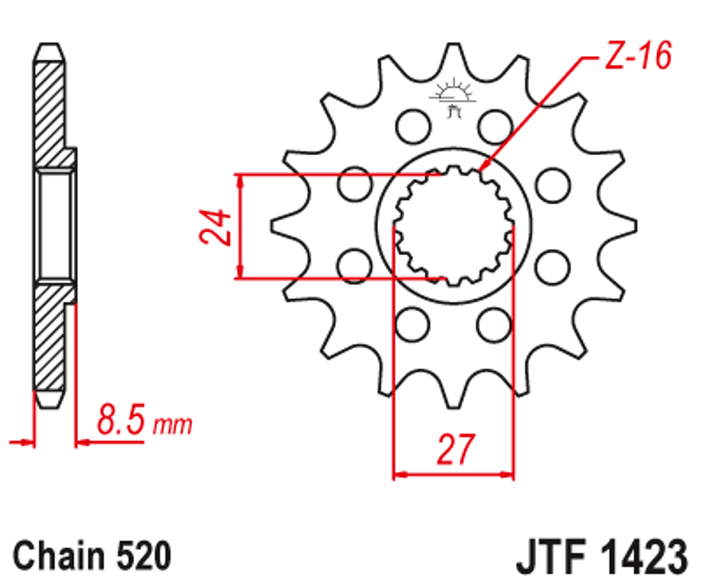 Звезда JTF1423.16