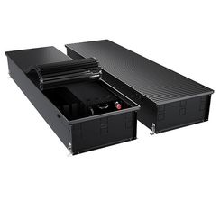 Конвектор внутрипольный Royal Thermo ATRIUM TURBO 150/400/1800 7518 Вт черный