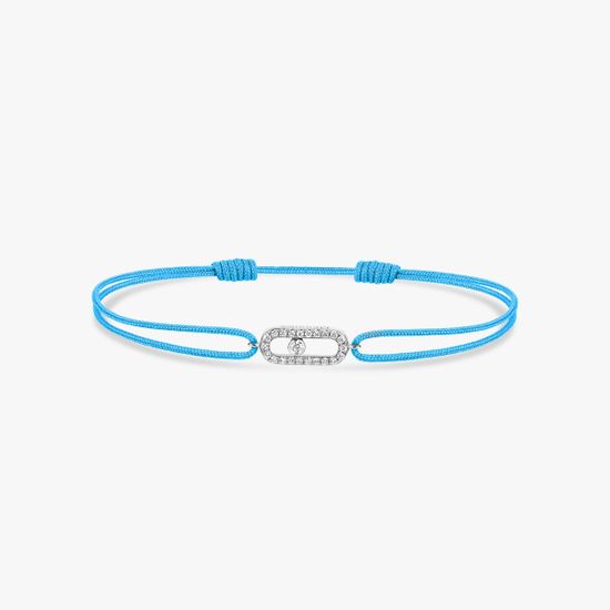 Messika Move Uno turquoise cord bracelet