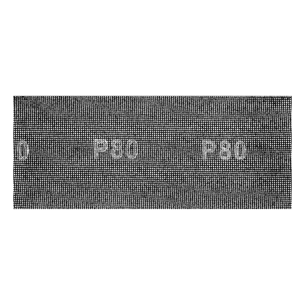 Сетка абразивная, P 80, 115 х 280 мм, 5 шт Denzel