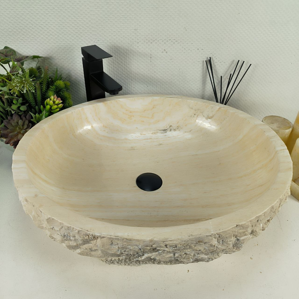 Раковина из оникса Erozy White EO-64415 60*52*16 0215