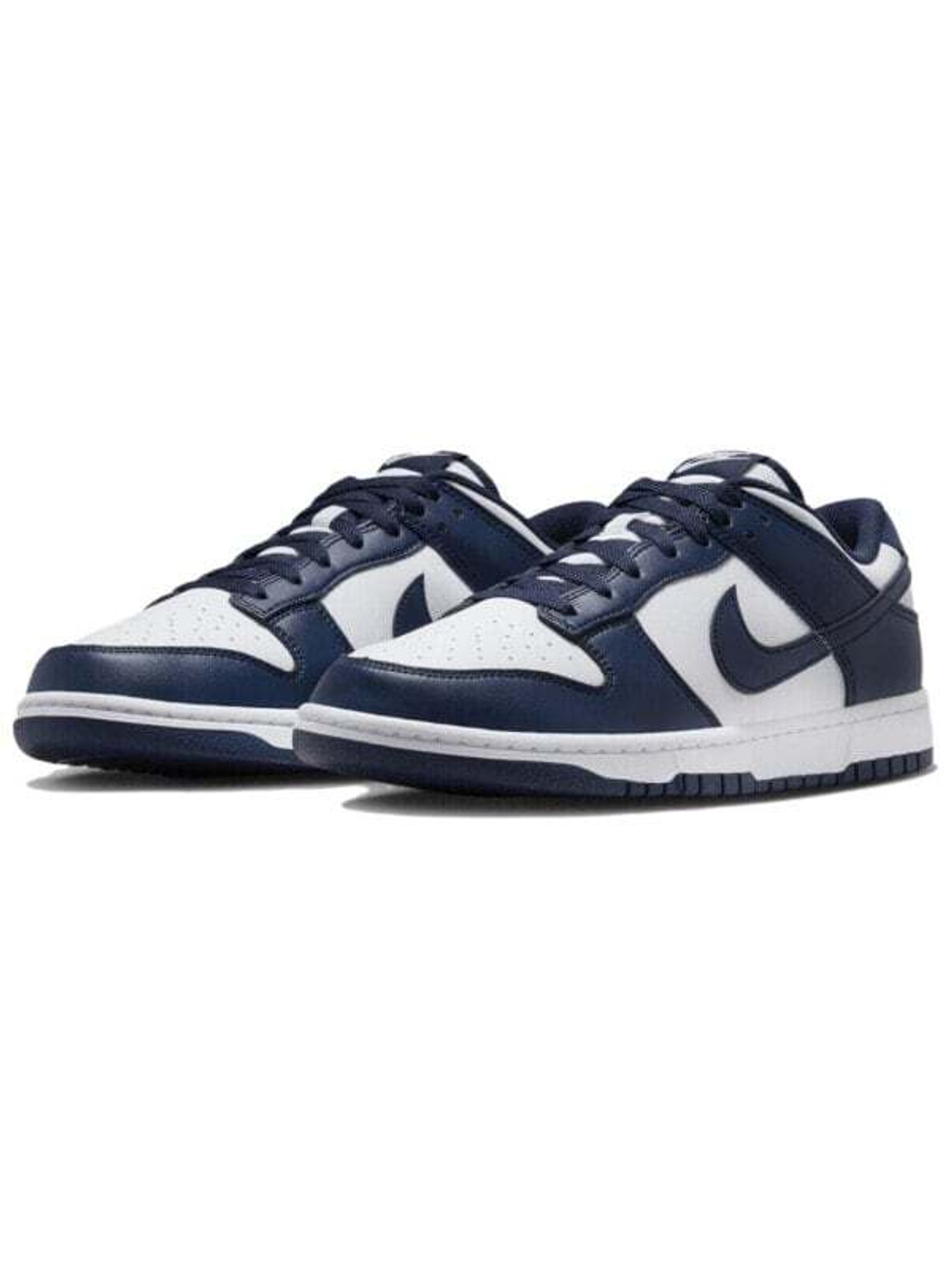Nike Dunk Anti-Slip Wear-Resistant Low-Top Кроссовки White Blue