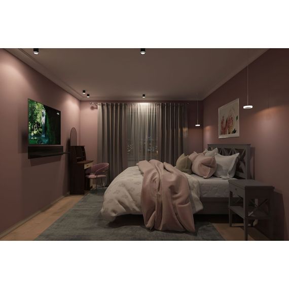 Точечный светодиодный светильник Denkirs Ribe DK4016-BK