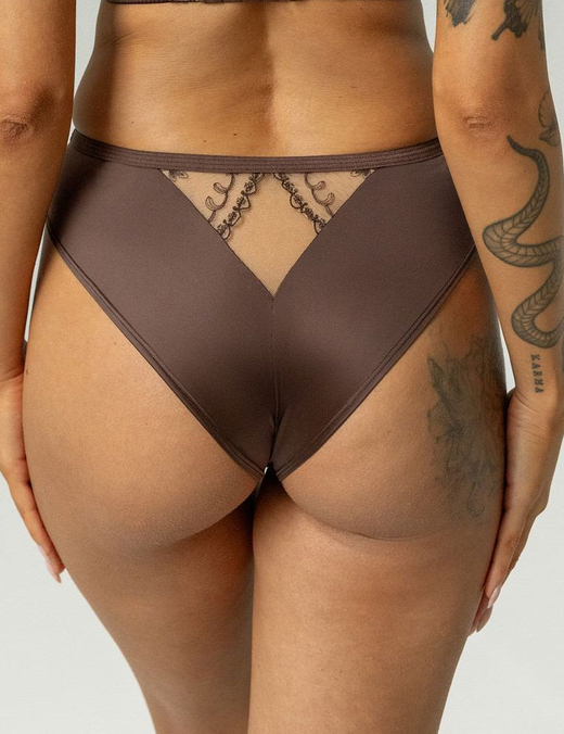 Трусы Kris Line Mocca бразилиана (мокка)