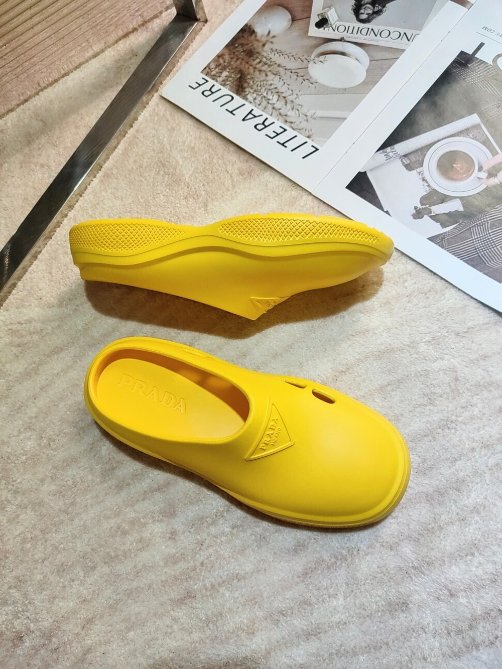 Prada Foam Rubber Mules