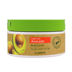 THE SAEM Крем для тела с экстрактом авокадо Care Plus Avocado Body Cream 300 ml