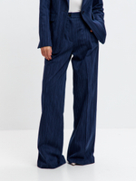 Брюки Харпер из фактурного денима