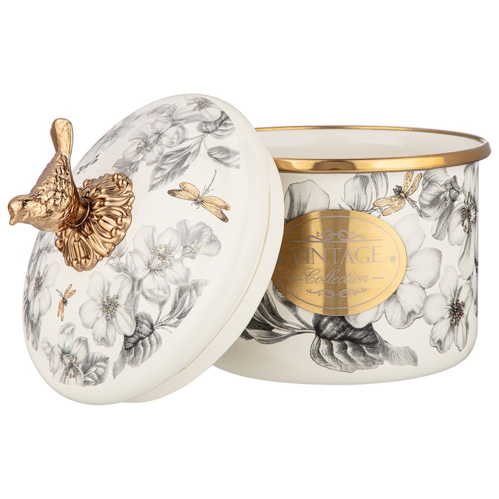 БАНКА ДЛЯ СЫПУЧИХ ПРОДУКТОВ LEFARD, СЕРИЯ ЯБЛОНЕВЫЙ САД, 12 Х 9СМ / 1,0Л